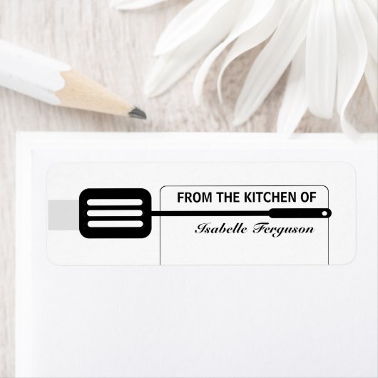 Black Spatula Kitchen Etiket (Insitu)