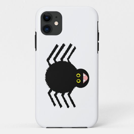 Black Spider iPhone 5 Coque (Dos)