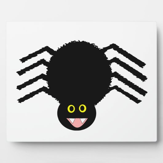 Black Spider Plaque Fotoplaat (Voorkant)