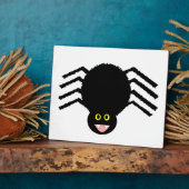 Black Spider Plaque Fotoplaat (Zijkant)