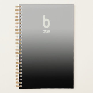 Black Spiral Planner  – 2026 Breath