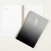 Black Spiral Planner  – 2026 Breath (Display)