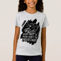 Black Splash Funny Cat Quote