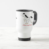 BLACK SPOT APPALOSA COFFEE REVEL MUG CUSTOM REISBEKER (Voorkant rechts)
