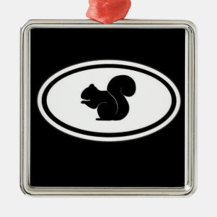 Black Squirrel Ornament
