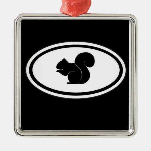 Black Squirrel Ornament (Voorkant)