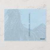 Black Stallion Arabe carte postale (Dos)