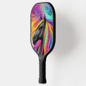 Black Stallion Colorful Mane Pickleball Paddle (Links)