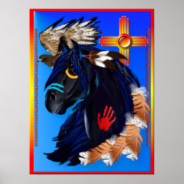 Black Stallion of Morning Poster