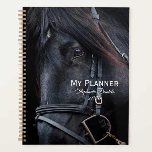 Black Stallion Planner (Voorkant)