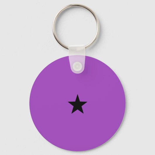 Black Star Sleutelhanger (Voorkant)