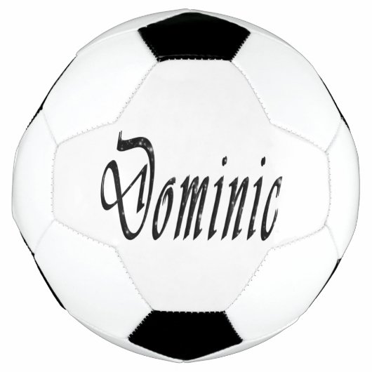 Black Starry Dominic Nom, Soccerball (Devant)