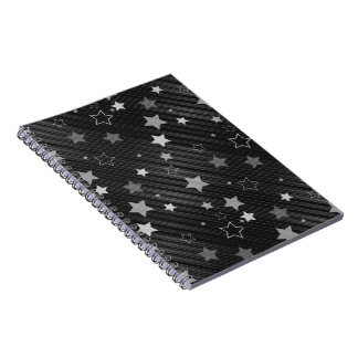 Black Stars Patroon Notitieboek