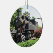 Black Steam Engine Train Ornament (Rechts)