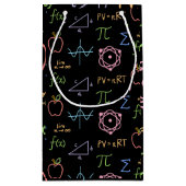 Black STEM Gift Bag Klein Cadeauzakje (Achterkant)