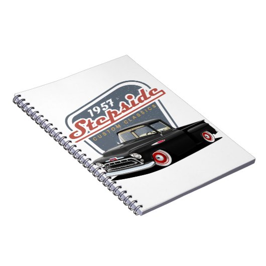 Black Stepside Classics Notitieboek (Rechterzijde)