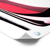 Black Stiletto High Hiel Art Poster (Hoek)