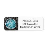 Black Stones en Blue Zee Glass Etiket (Voorkant)