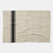Black Striped Kitchen Towel Theedoek (Horizontaal)
