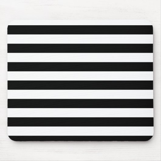 Black Stripes Muismat (Voorkant)