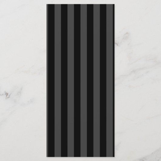 Black Stripes Wedding Menu (Achterkant)