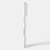 Black Stripes White Baseball Jersey Naam Nummer Case-Mate iPhone Case (Achterkant / Rechts)