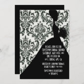 Black Stropdas Affair Kaart (Voorkant / Achterkant)