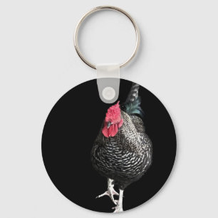 Black Strutting Cocreet nr. 3 Sleutelhanger