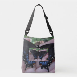 Black Swallowtail Butterfly #1 Crossbody Tas