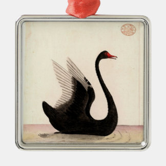 BLACK SWAN ART ORNAMENT
