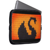 Black Swan Crochet Artistique Imprimer sac électro (Devant droit)