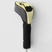 Black Swan Design Golfheadcover (Schuin)