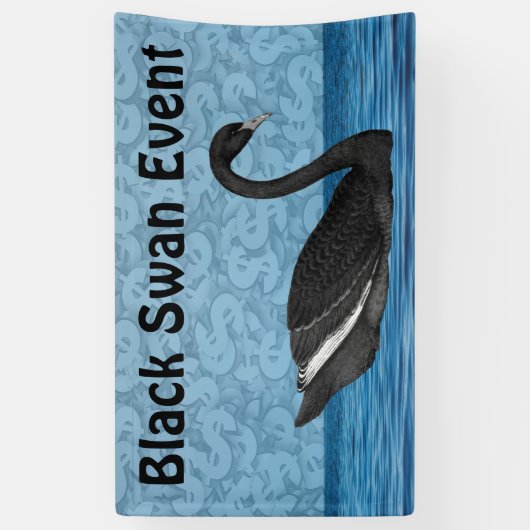 Black Swan Event Spandoek (Verticaal)