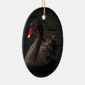 Black Swan Keramisch Ornament (Rechts)