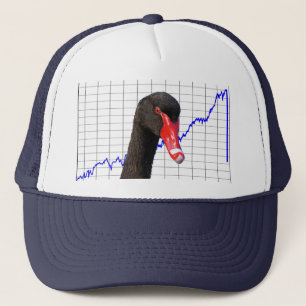 Black Swan Market Crash Trucker Pet