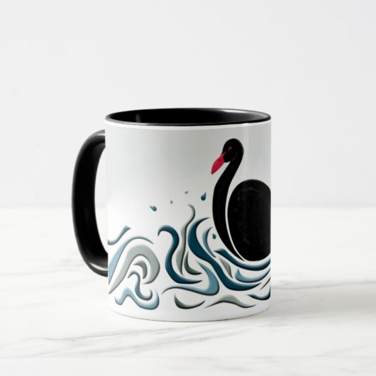 Black Swan Mok (Voorkant links)