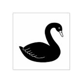 Black Swan Rubberstempel (Afrduk)