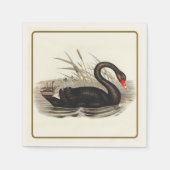 Black Swan  Servet (Voorkant)