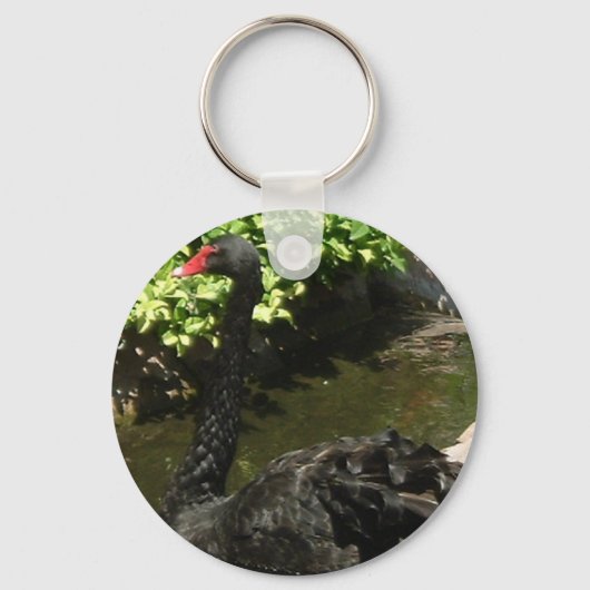 Black Swan Sleutelhanger (Voorkant)