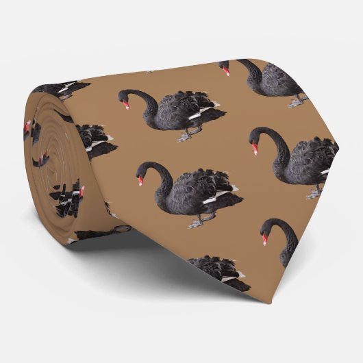 Black Swan Stropdas (Opgerold)