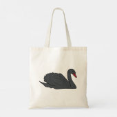 Black Swan Tote Bag (Achterkant)