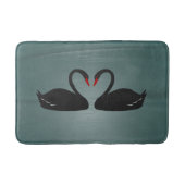 Black Swans Bath Mat (Voorkant)