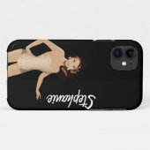 Black Swinsuit Girl Mate ID™ iPhone 5 Coque (Dos (Horizontal))