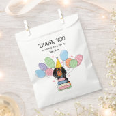 Black Tan Cavalier King Charles Spaniel Bedankzakje (Geknipt)