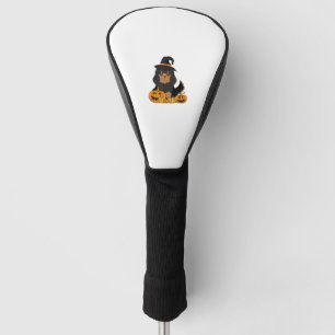 Black Tan Cavalier King Charles Spaniel Dog Hallow Golfheadcover