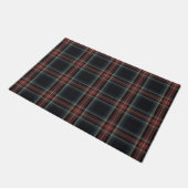 Black Tartan 24 x 36-inch deurmat (Schuin)
