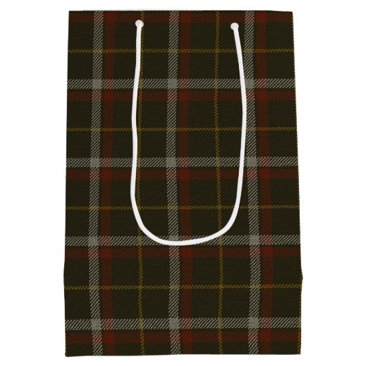 Black Tartan Medium Cadeauzakje (Achterkant)