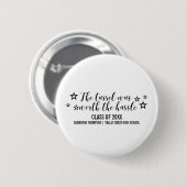 Black Tassel Worth Hassle Afstuderen Button (Voorkant /achterkant)