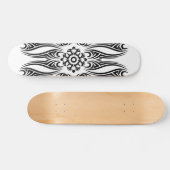 Black Tattoo Tribal 1 Skateboard (Horizontaal)