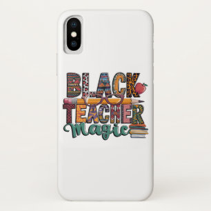 Black TEACHER Magic coque iphone Design